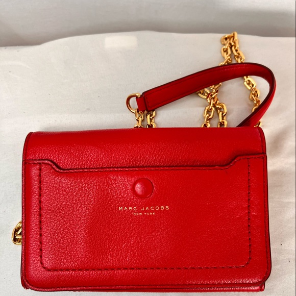 Marc Jacobs Handbags - MARC JACOBS RED CROSSBODY
